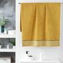Voir la diapositive 3 : Paris Prix Drap de Bain Jacquard  Belina  90x150cm Miel