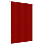 VIDAXL Ecran de balcon Rouge 140x240 cm Tissu Oxford