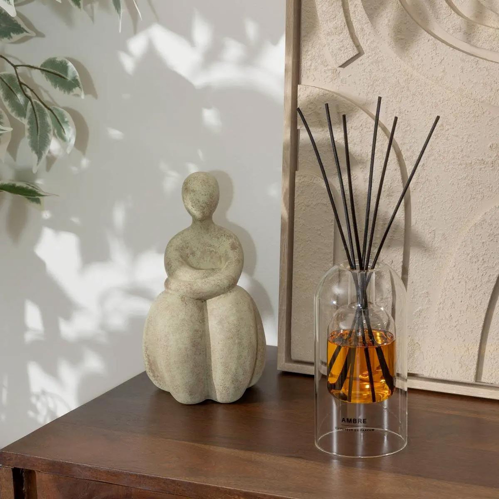 Voir la diapositive 2 : COMPTOIR DE LA BOUGIE Diffuseur de parfum  ilan  150ml ambre