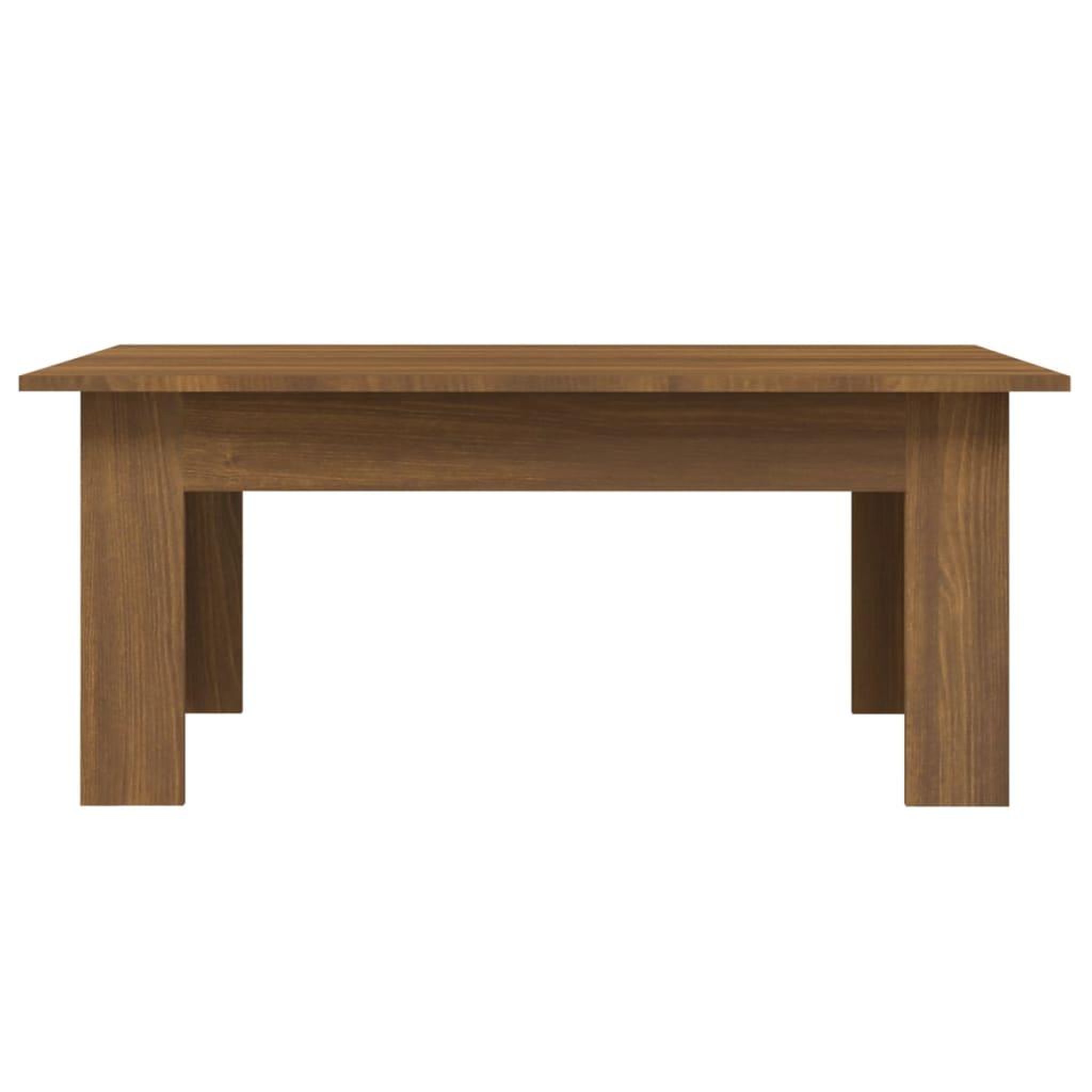 Voir la diapositive 5 : VIDAXL Table basse Chene marron 100x60x42 cm Bois d'ingenierie
