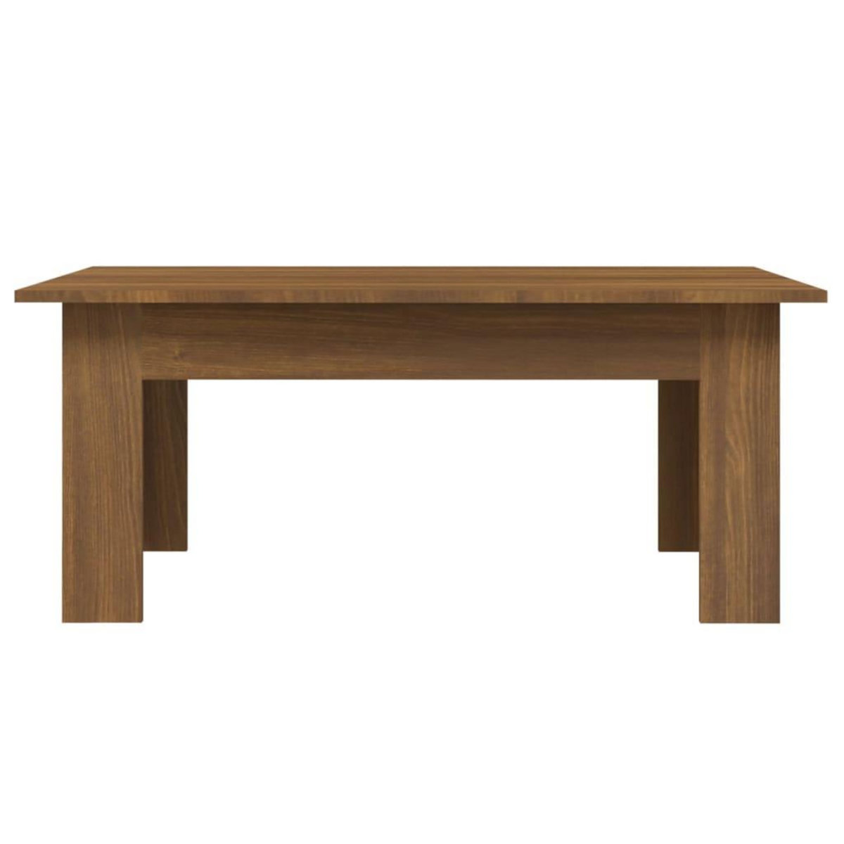 VIDAXL Table basse Chene marron 100x60x42 cm Bois d'ingenierie