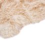Voir la diapositive 2 : VIDAXL Tapis 60 x 90 cm Peau de mouton synthetique Melange de marron