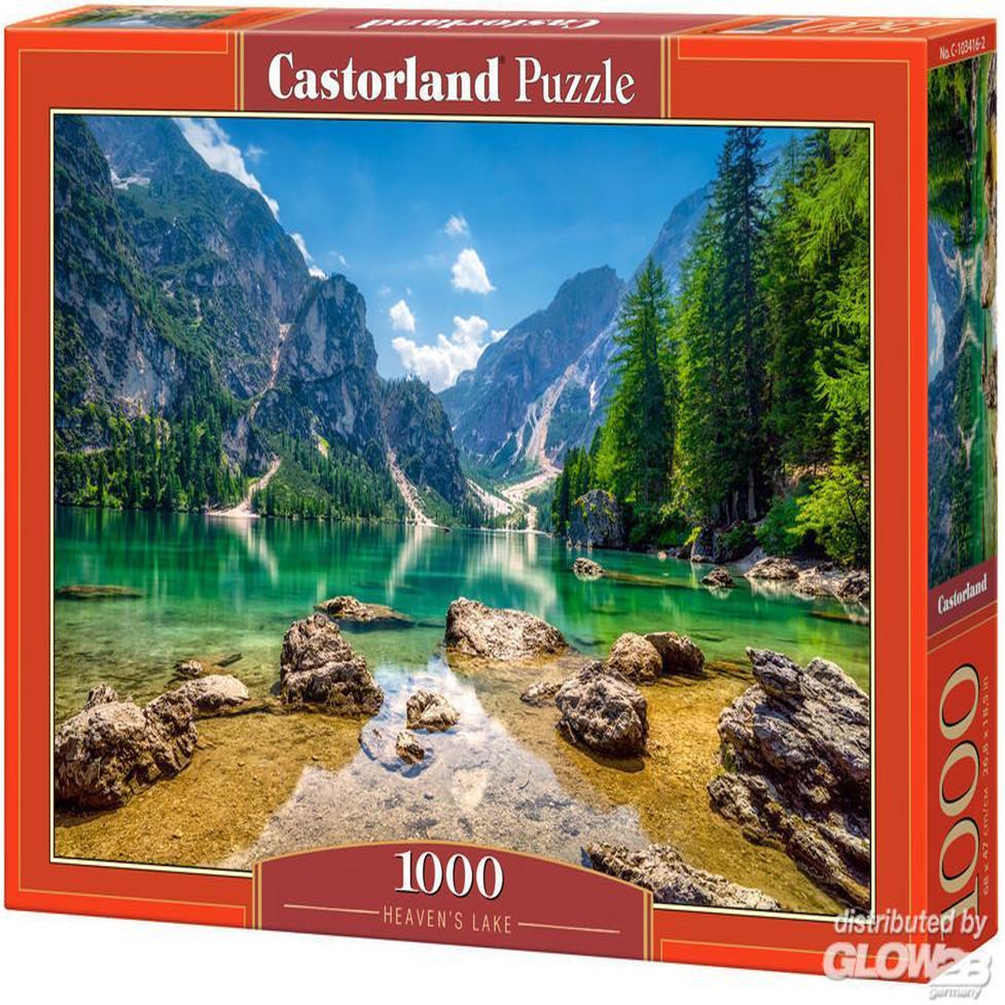 Voir la diapositive 3 : Castorland Puzzle 1000 pièces : Lac paradisiaque