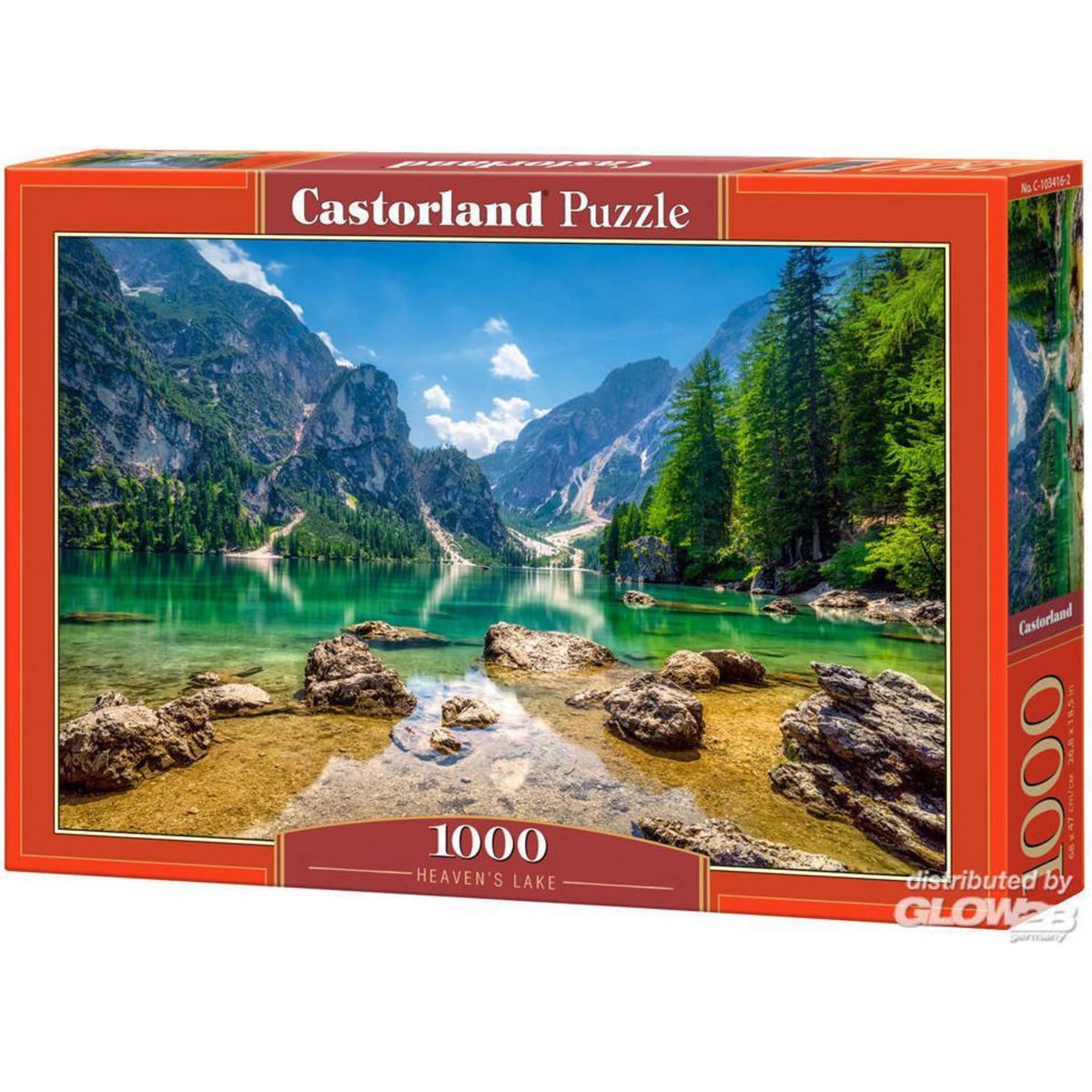 Castorland Puzzle 1000 pièces : Lac paradisiaque