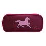 Voir la diapositive 2 : Bagtrotter Trousse scolaire 2 compartiments Cybel Cheval Licorne Violette Bagtrotter