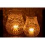 Voir la diapositive 6 : Paris Prix Vase Design en Verre  Diamant  22cm Transparent