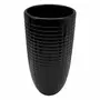 Paris Prix Vase Déco en Céramique  Quadri  24cm Noir