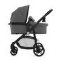 Voir la diapositive 3 : KINDERKRAFT Poussette combinée 3 en 1 Juli 
