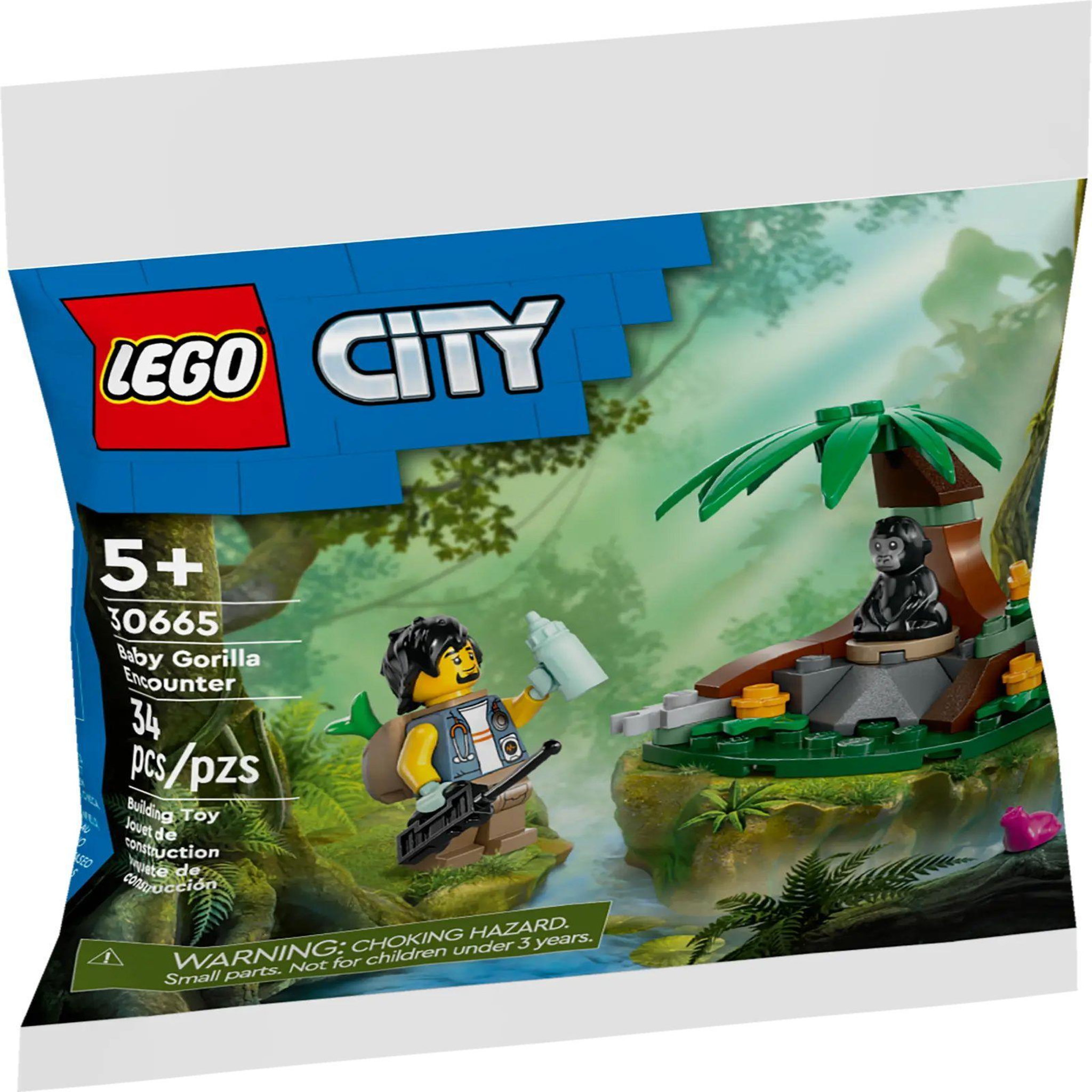 LEGO LEGO City - La rencontre avec le bébé gorille (Polybag) - 30665