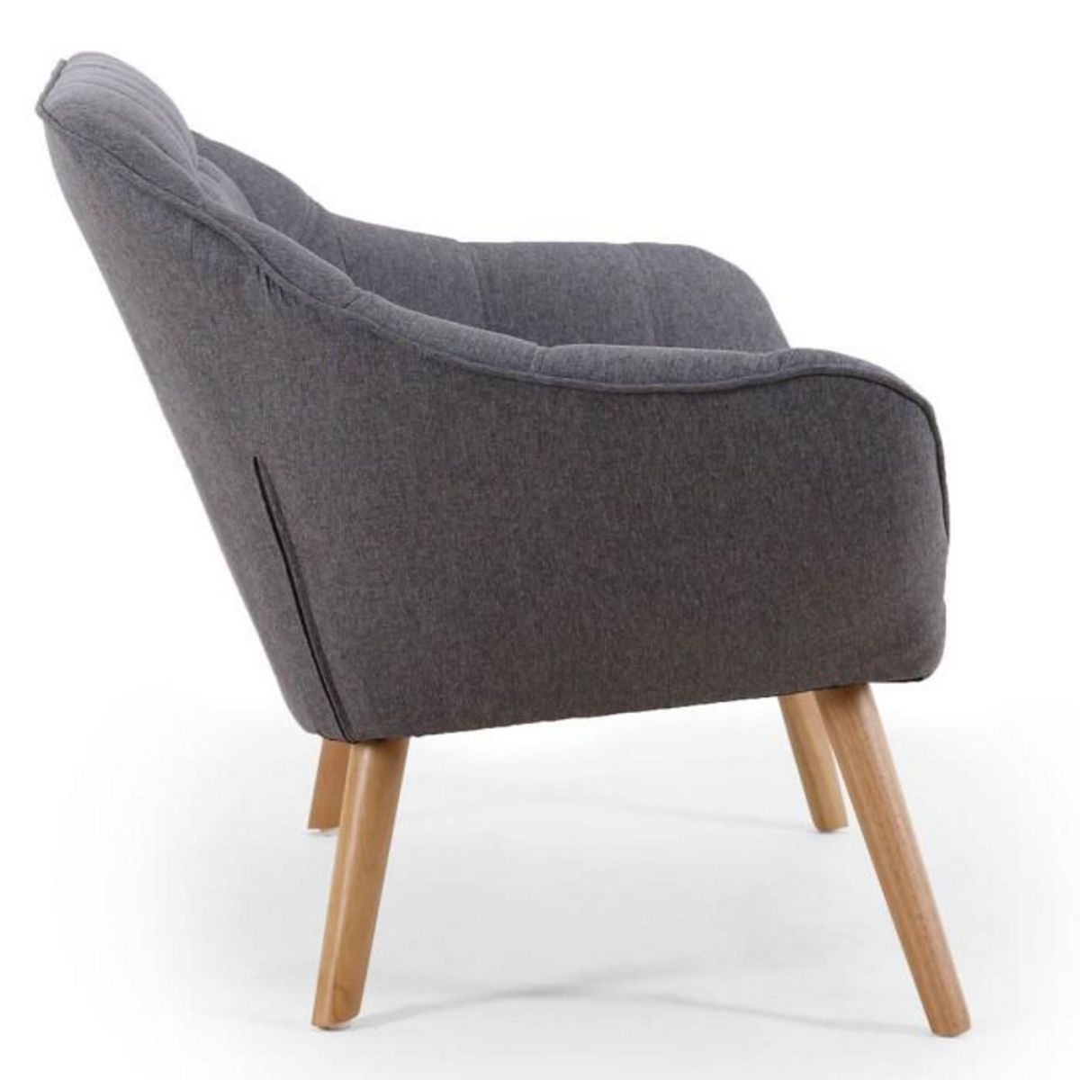Paris Prix Canapé 2 Places Scandinave  Taone  128cm Gris