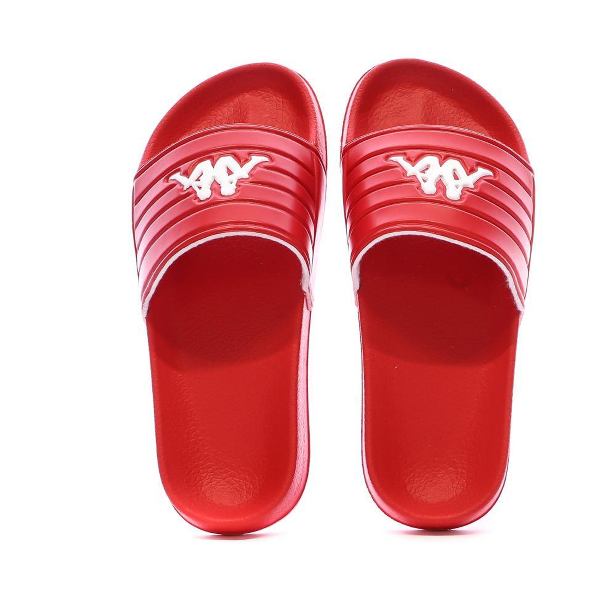 Voir la diapositive 5 : KAPPA Claquettes Rouge Garçon Kappa Logo Sarty Kid