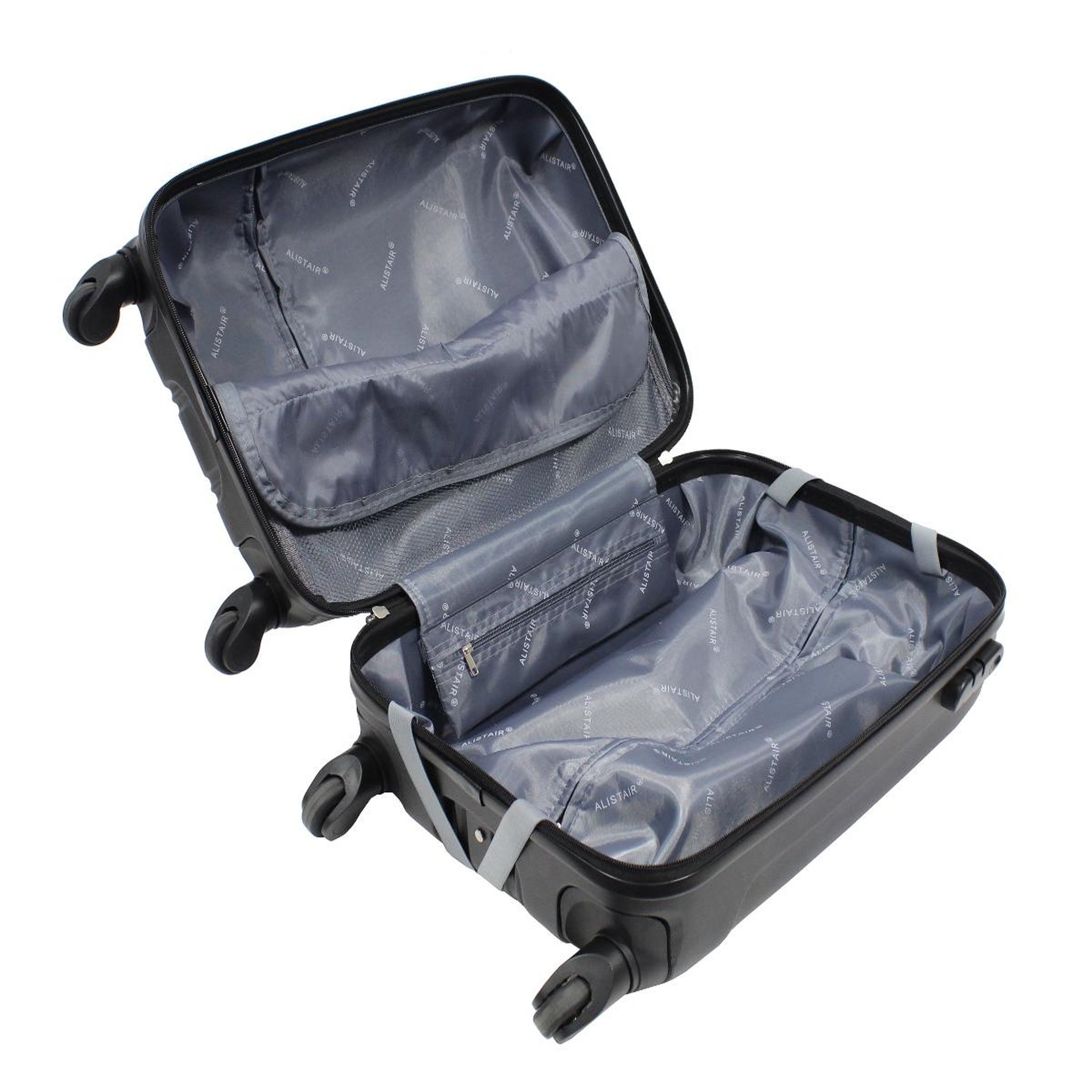 Voir la diapositive 4 : Alistair Valise taille moyenne Alistair - Collection Airo - 4 roues - ABS ultra résistan