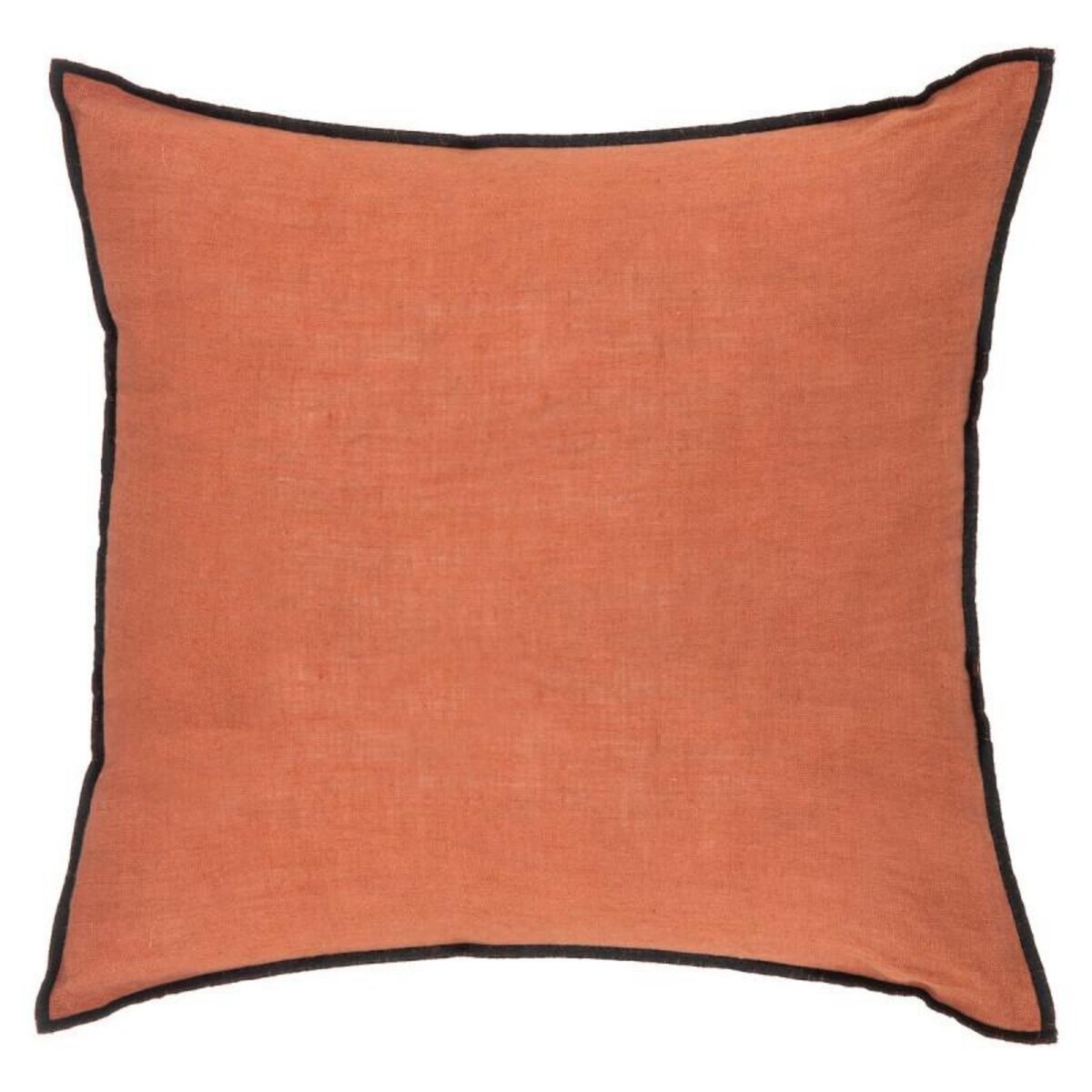ATMOSPHERA Coussin Coton et Lin déhoussable  Linah  45 x 45 cm  Atmosphera