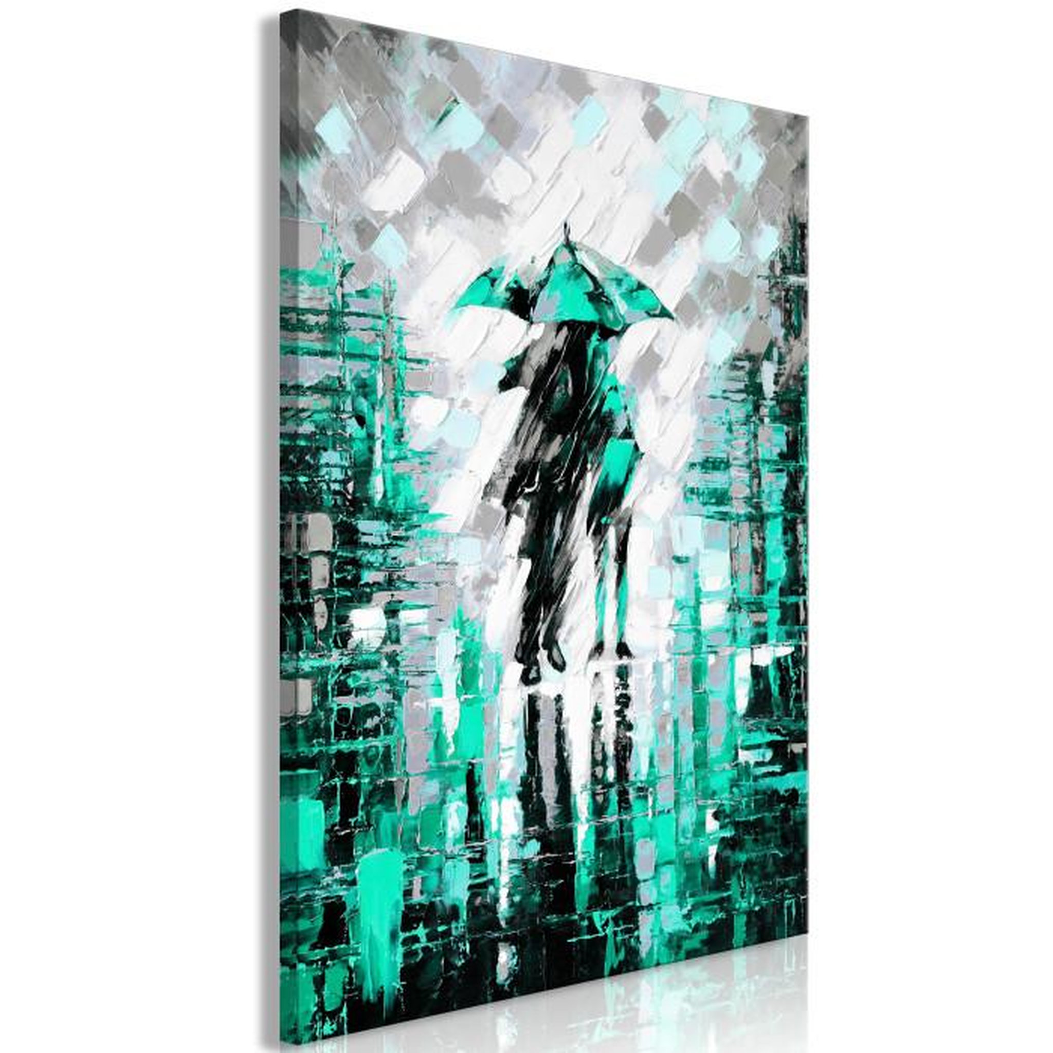 Paris Prix Tableau Imprimé  Lovers in Colour Green. Coloris disponibles : Multicolore