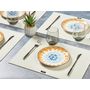 Voir la diapositive 2 : BJORN Set de table rectangulaire - 6 pièces - Feutre recyclé beige
