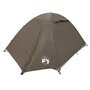 Voir la diapositive 5 : VIDAXL Tente de camping a dome 2 personne marron impermeable