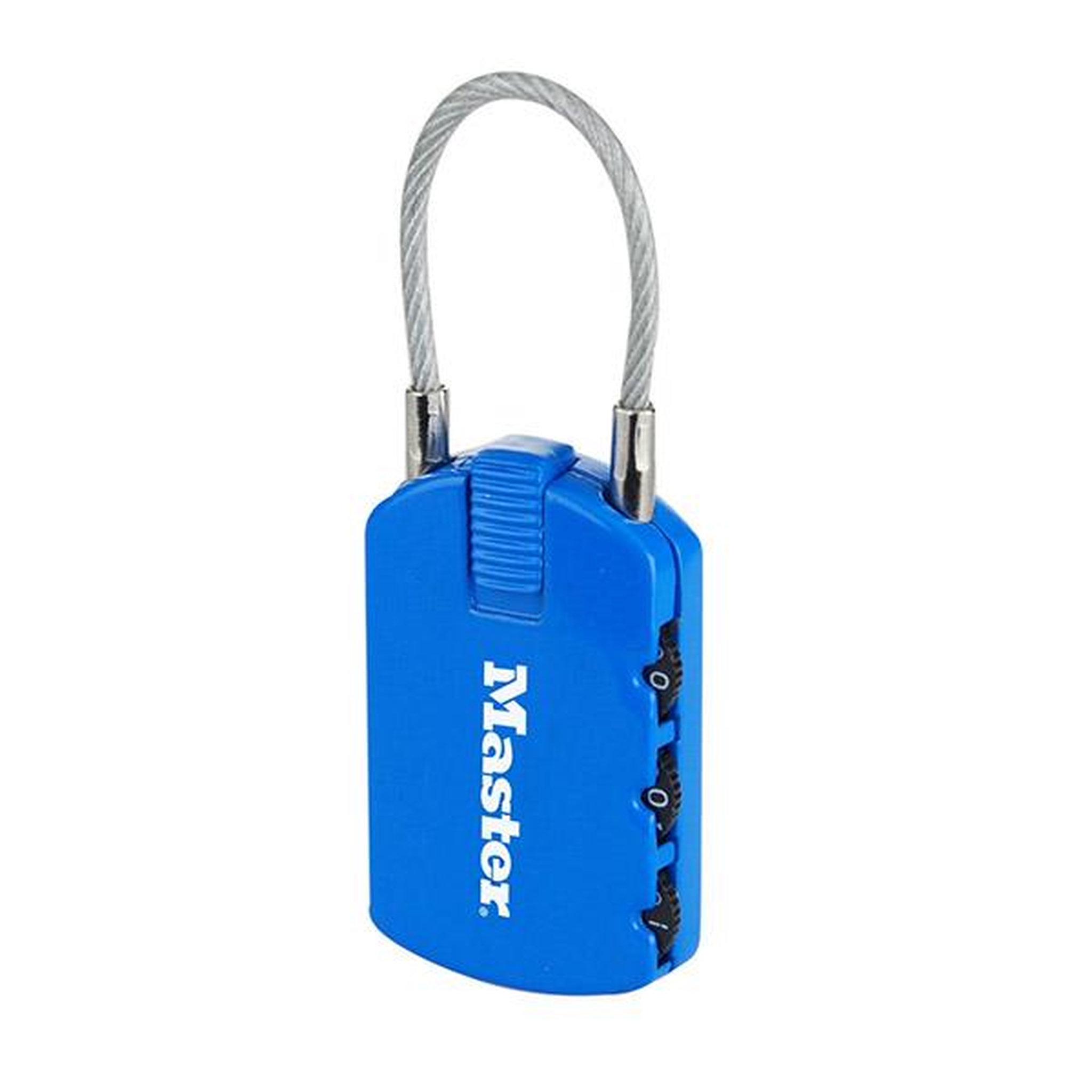 Voir la diapositive 4 : Master lock Lot de 2 cadenas porte-adresse à combinaison - 4684eurtcol