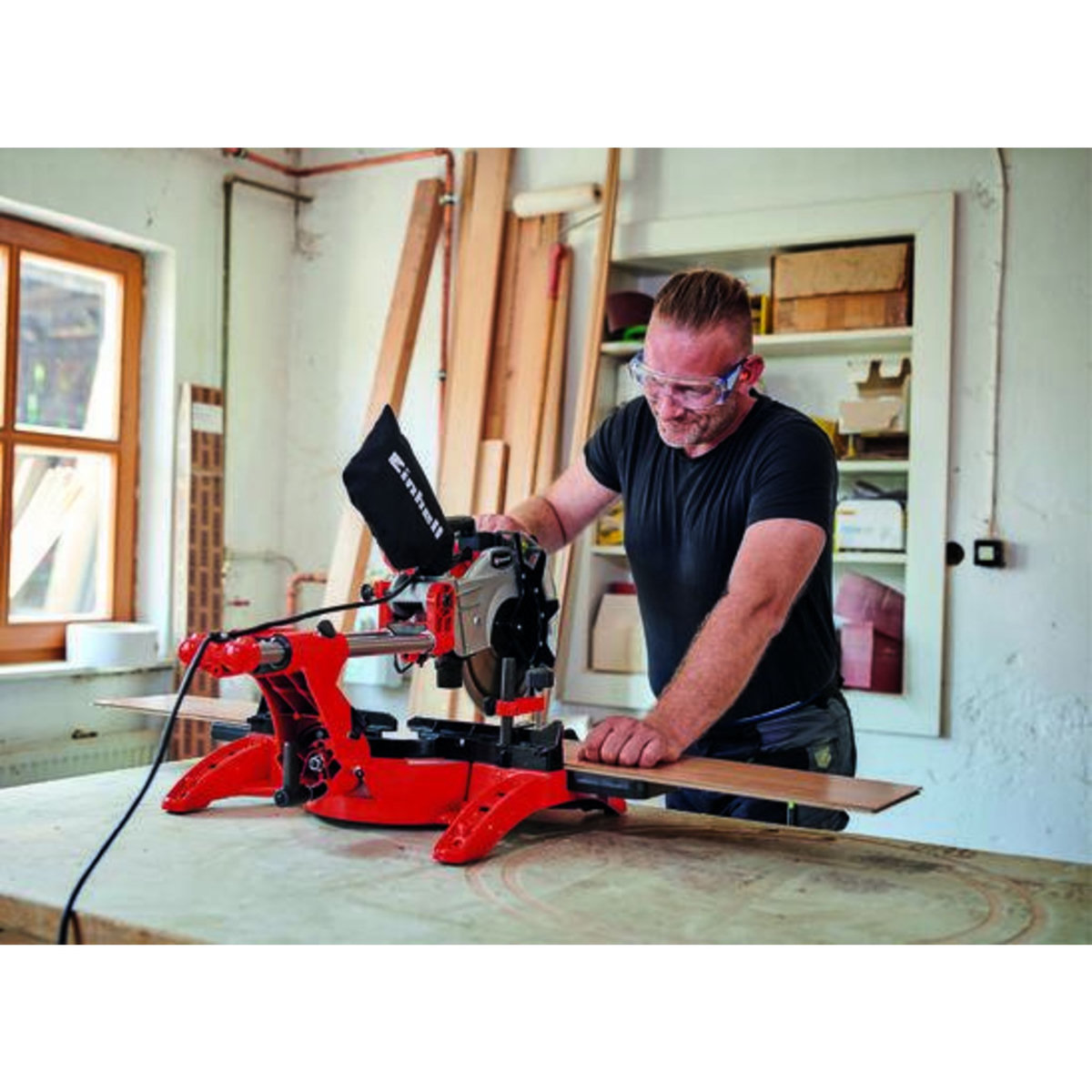 Einhell Scie à onglet radiale TC-SM 2534/1 Dual