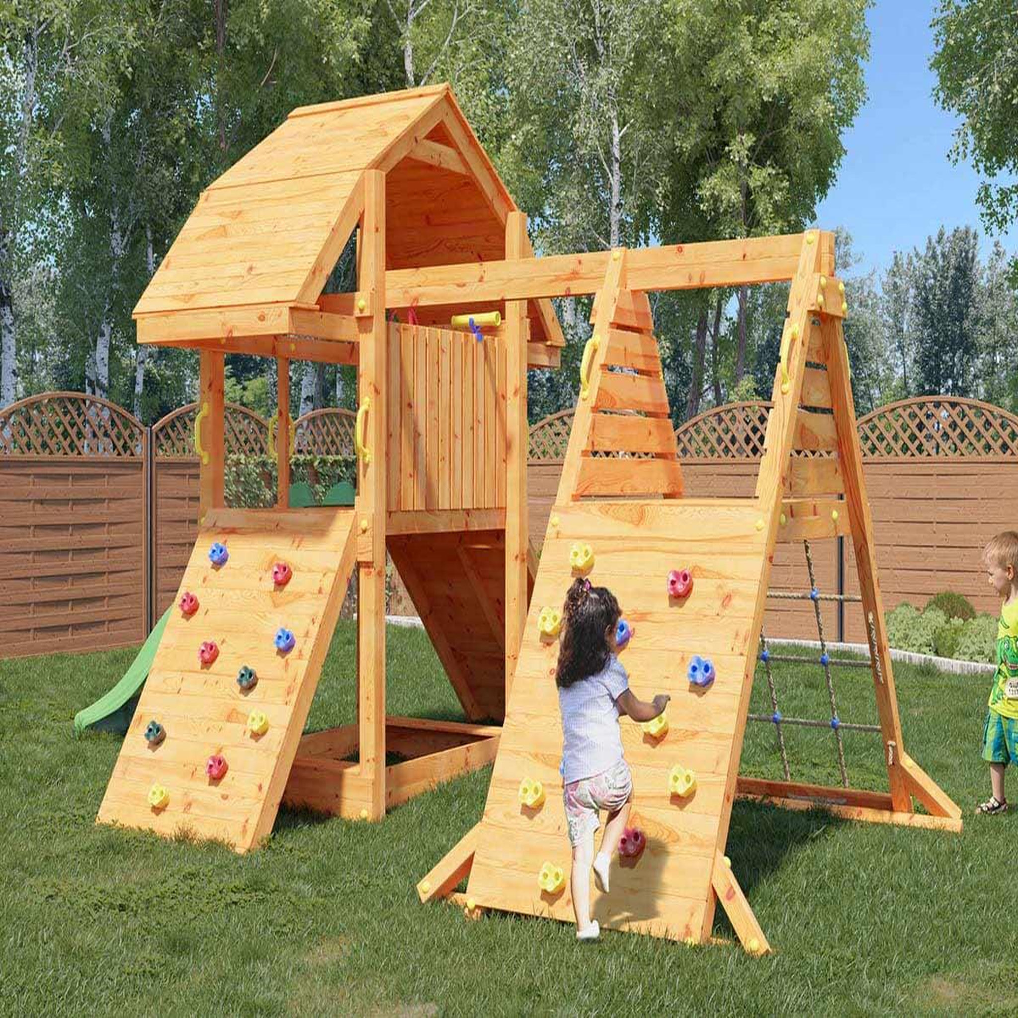 Voir la diapositive 4 : Fungoo Aire de jeux Buffalo Spider - Fungoo