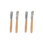 Fackelmann Ensemble de 4 Couteaux à beurre 18 cm Fackelmann Sybarys