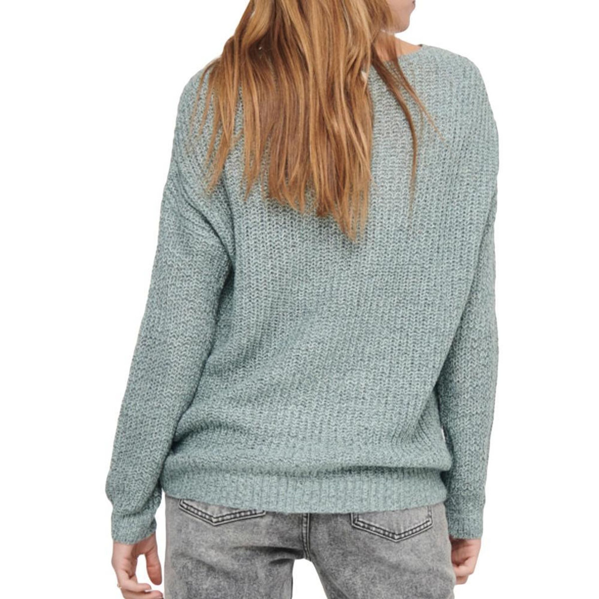 JACQUELINE DE YONG Pull Vert Clair Femme Jacqueline de Yong MEGAN