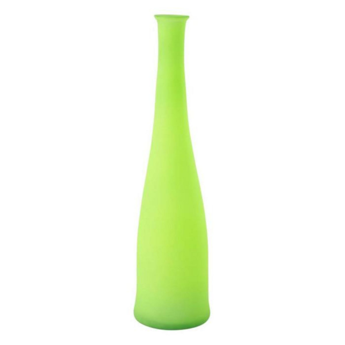 Paris Prix Vase Bouteille en Verre  Neon  80cm Vert