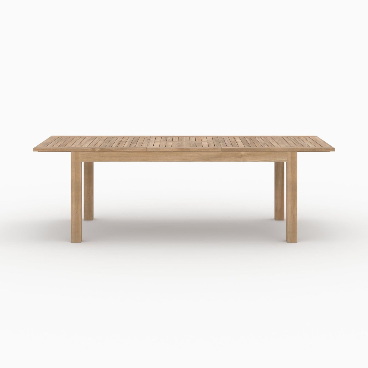 Rendez vous déco Table de jardin extensible en teck 6 à 10 personnes-Nido