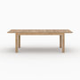 Voir la diapositive 6 : Rendez vous déco Table de jardin extensible en teck 6 à 10 personnes-Nido