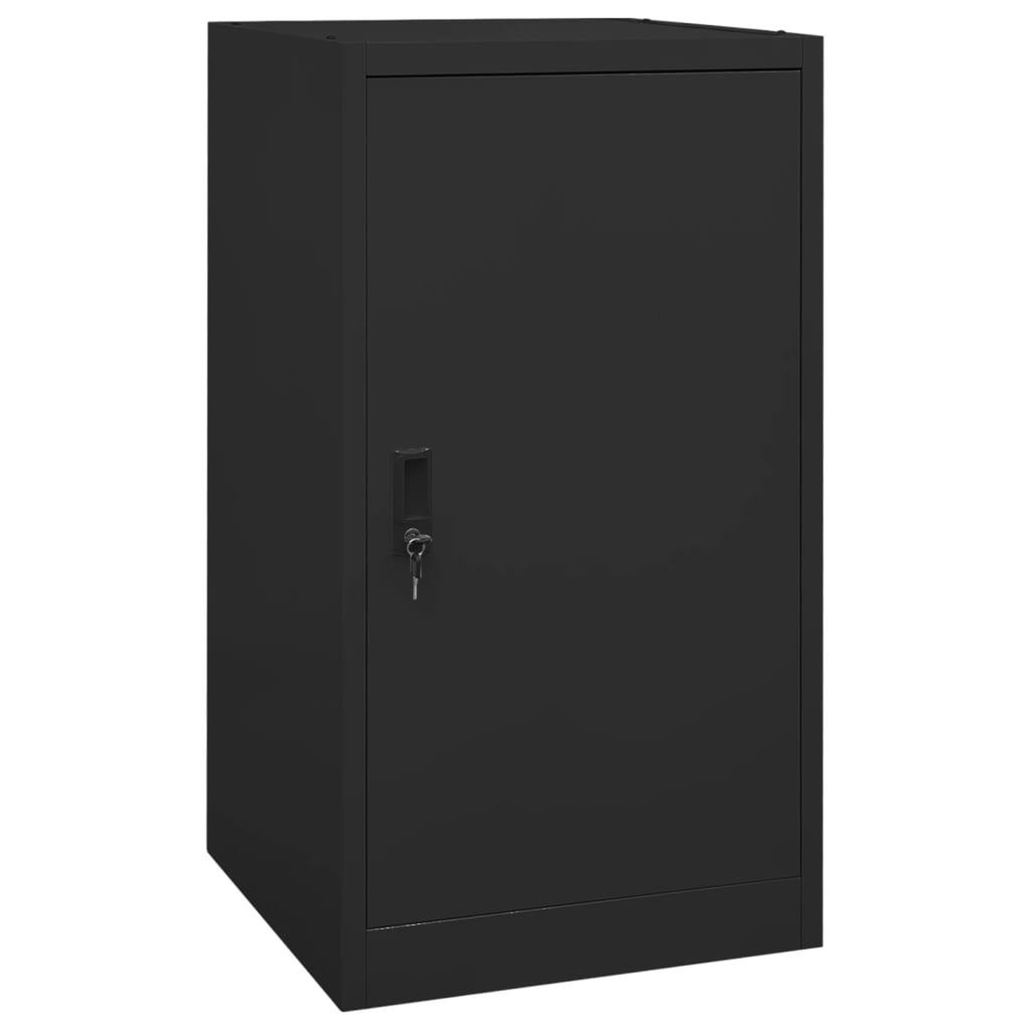 VIDAXL Armoire a selles Noir 53x53x105 cm Acier