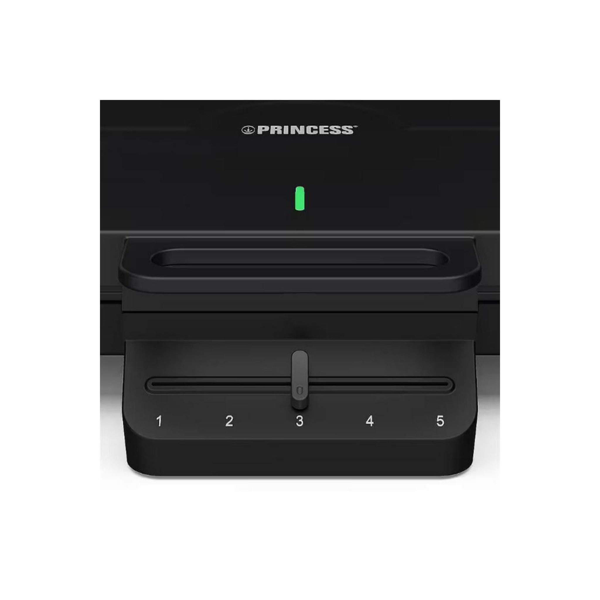 Voir la diapositive 4 : PRINCESS Gaufrier 1200w noir - 132384-01-001
