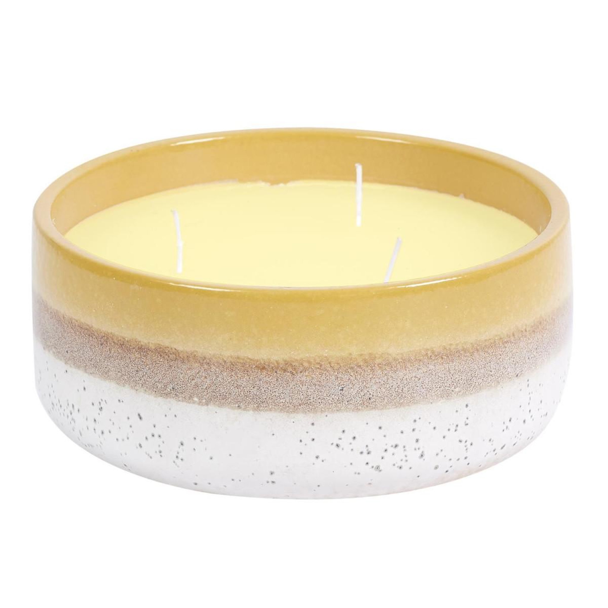 The Home Deco Factory Bougie Parfumée  Céramique  330g Citronnelle