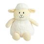 Voir la diapositive 2 : JEMINI JEMINI Peluche bouillote Mouton - A chauffer au micro-ondes micro perles dargile +/- 19 cm