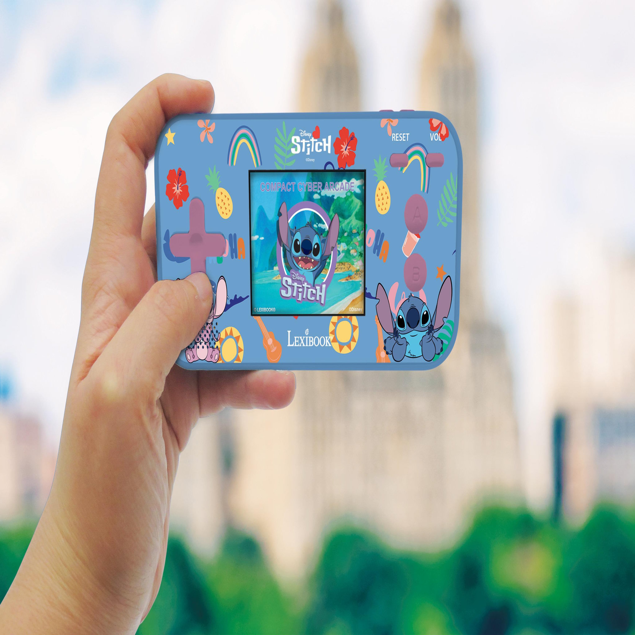 Voir la diapositive 6 : Lexibook Console de jeux portable couleur Stitch Cyber Arcade Pocket