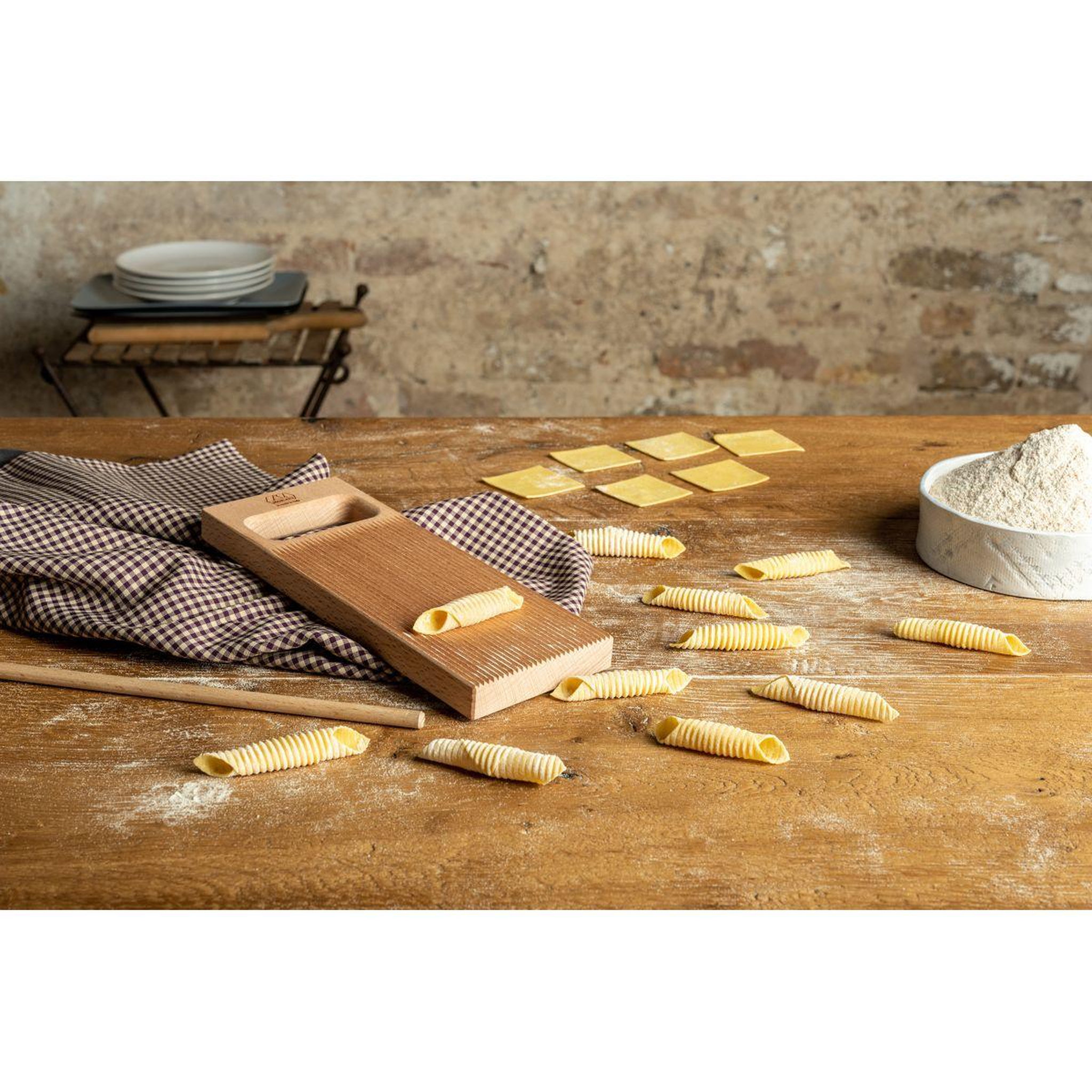 Voir la diapositive 2 : Marcato Planche à gnocchi a gnocchi Rigagnocchi