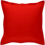Home collection Taie d'oreiller 65x65cm 100%coton 57fils pomme d'amour