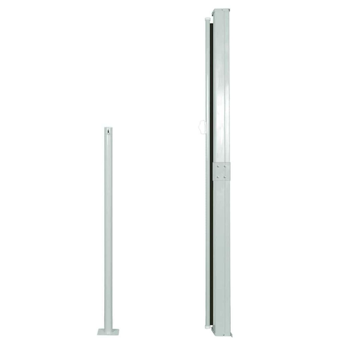 VIDAXL Auvent lateral retractable 140 x 300 cm Noir