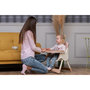 Voir la diapositive 4 : BEBELISSIMO Bebelissimo - Chaise haute 2 en 1 - Evolutive - Réglable - Pliable - vert -woodie