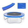 Voir la diapositive 2 : JUMP4FUN Coussin de rembourrage en PE pour Trampoline 5FT - 150cm - Bleu