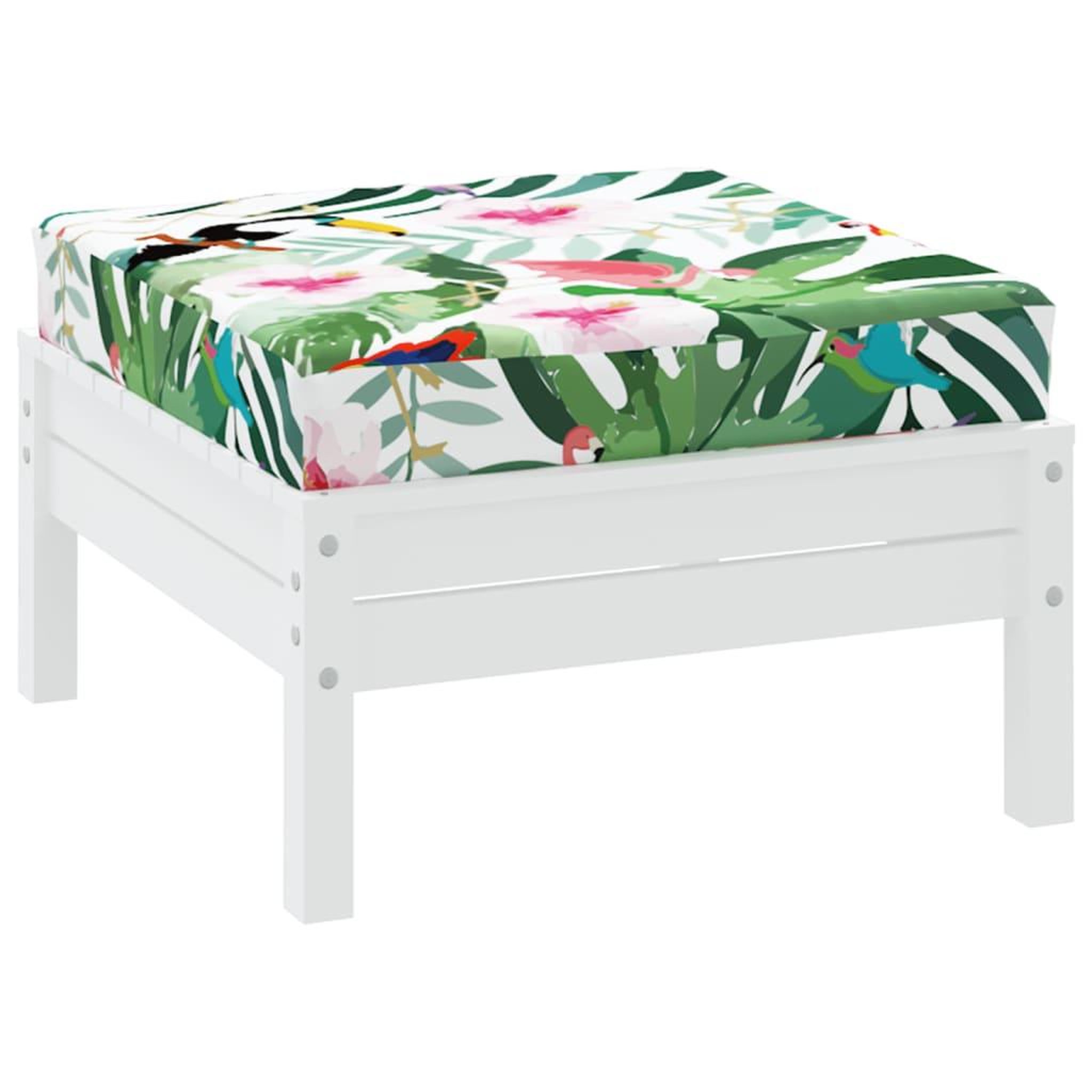 Voir la diapositive 3 : VIDAXL Coussin de palette multicolore 60x60x8 cm tissu oxford