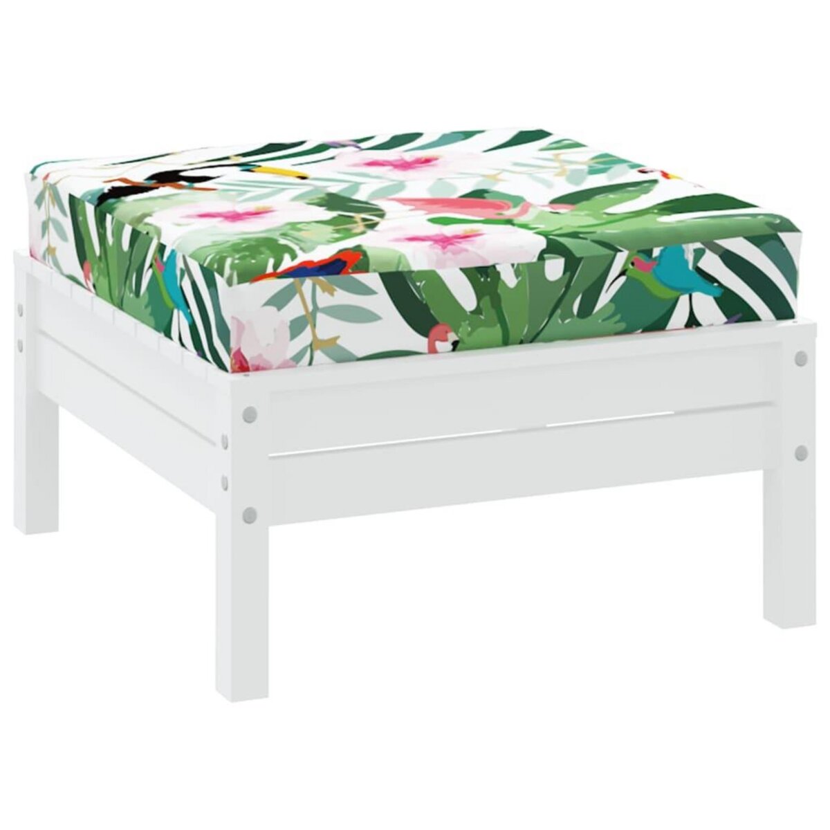 VIDAXL Coussin de palette multicolore 60x60x8 cm tissu oxford