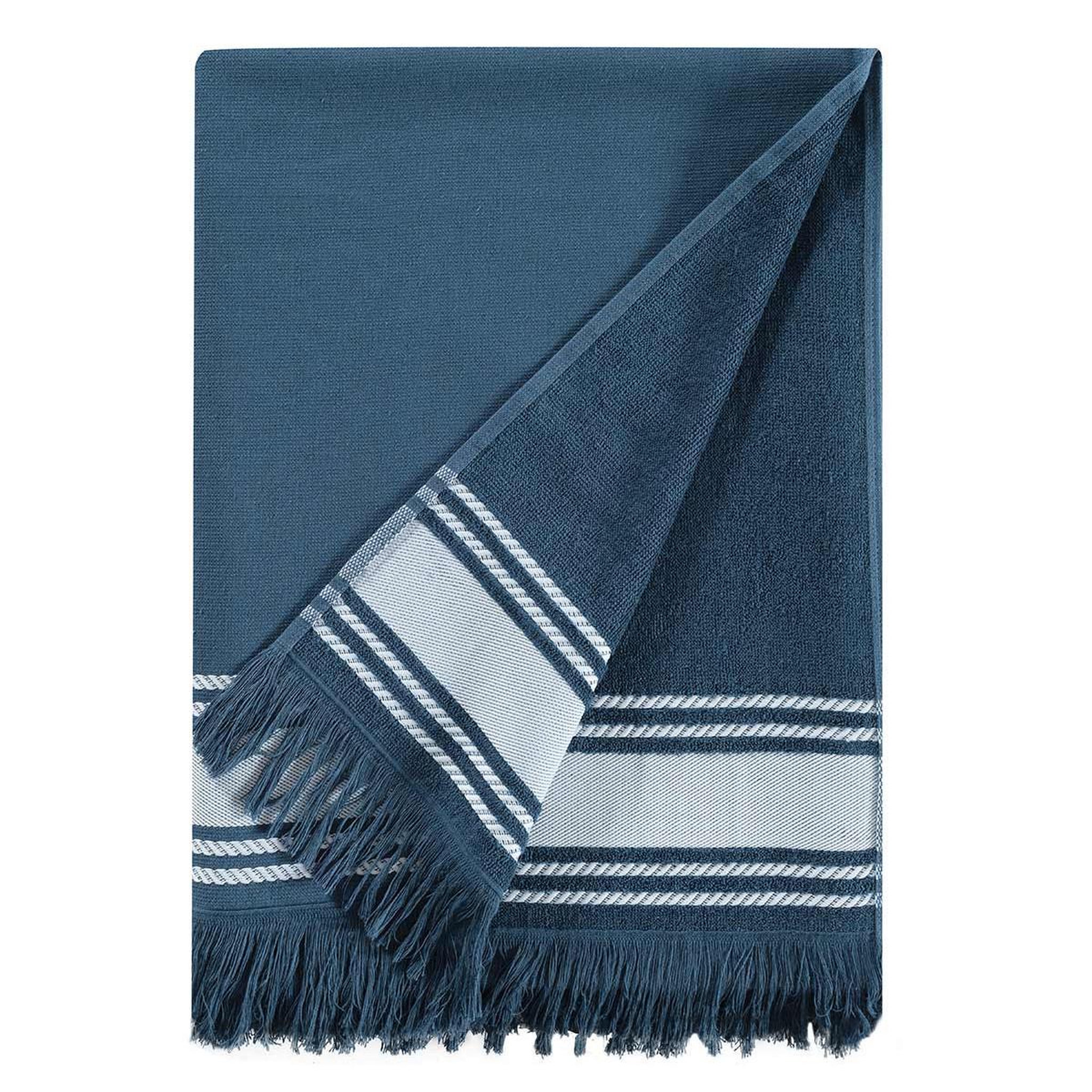 Voir la diapositive 1 : Sensei Maison Serviette de plage / fouta 100x180 cm BAHAMAS - 100x180 cm