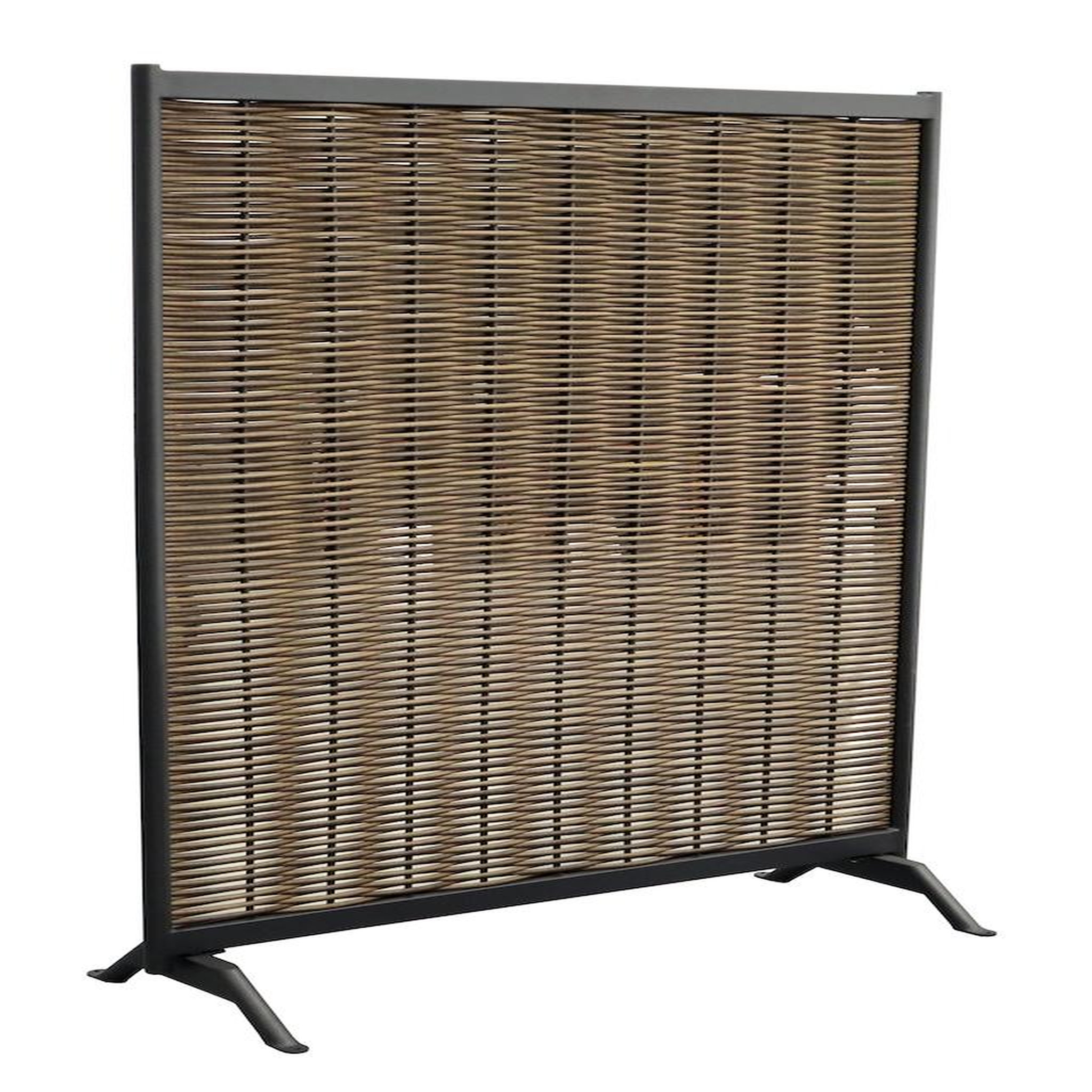 Proloisirs Claustra - MUSE - Graphite - Aluminium époxy / Wicker rond