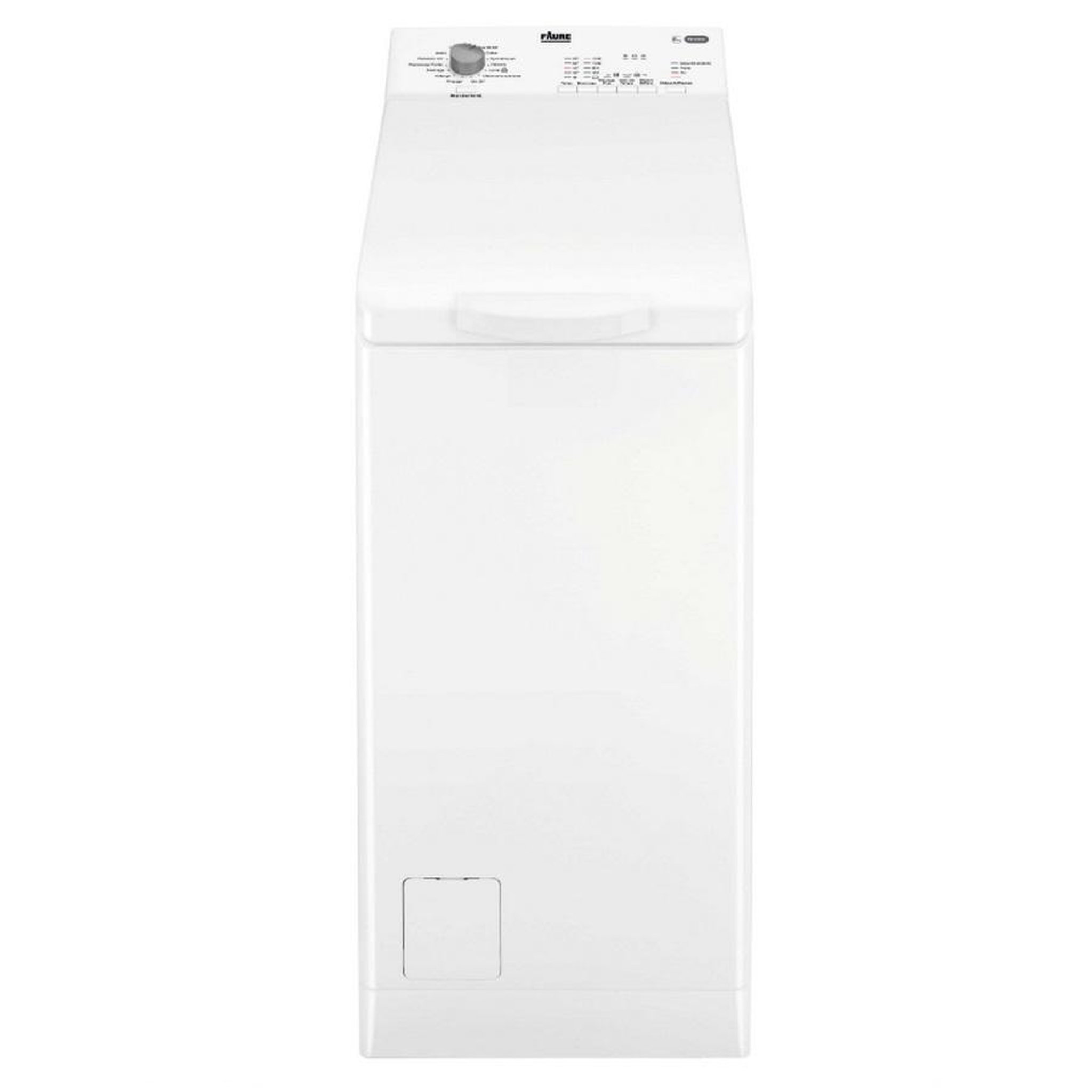 Voir la diapositive 1 : FAURE Lave-linge top 6kg 1200 tours/min - fwq6412d