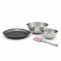 Voir la diapositive 1 : ZENKER Set de 4 ustensiles de pâtisserie moule à gâteaux bol et spatule Silicone fibre de verre Silicone fibre de verre Zenker  Silicone fibre de verre