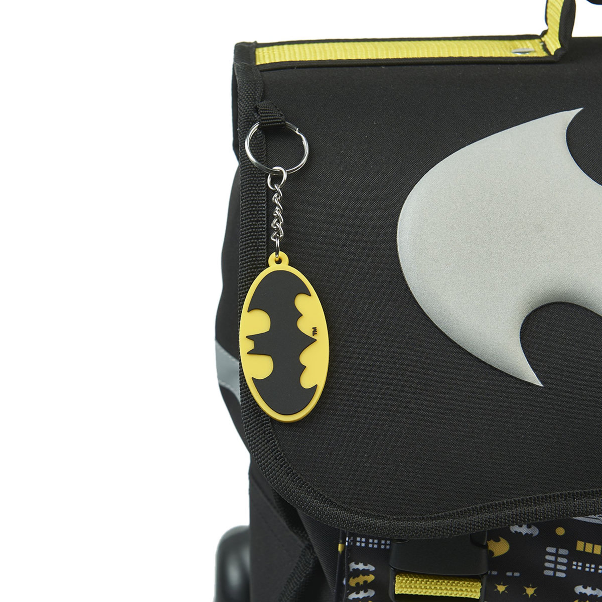 DC COMIC'S Cartable à roulettes noir BATMAN