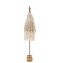 Voir la diapositive 2 : Paris Prix Parasol Déco sur Pied  Macramé  95cm Blanc