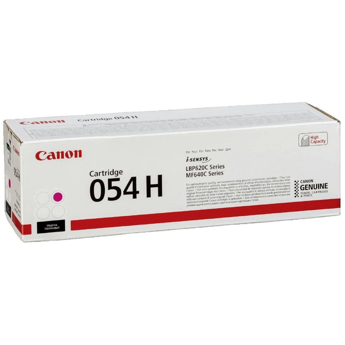 Canon Toner Original Canon 054 H Magenta haute capacité