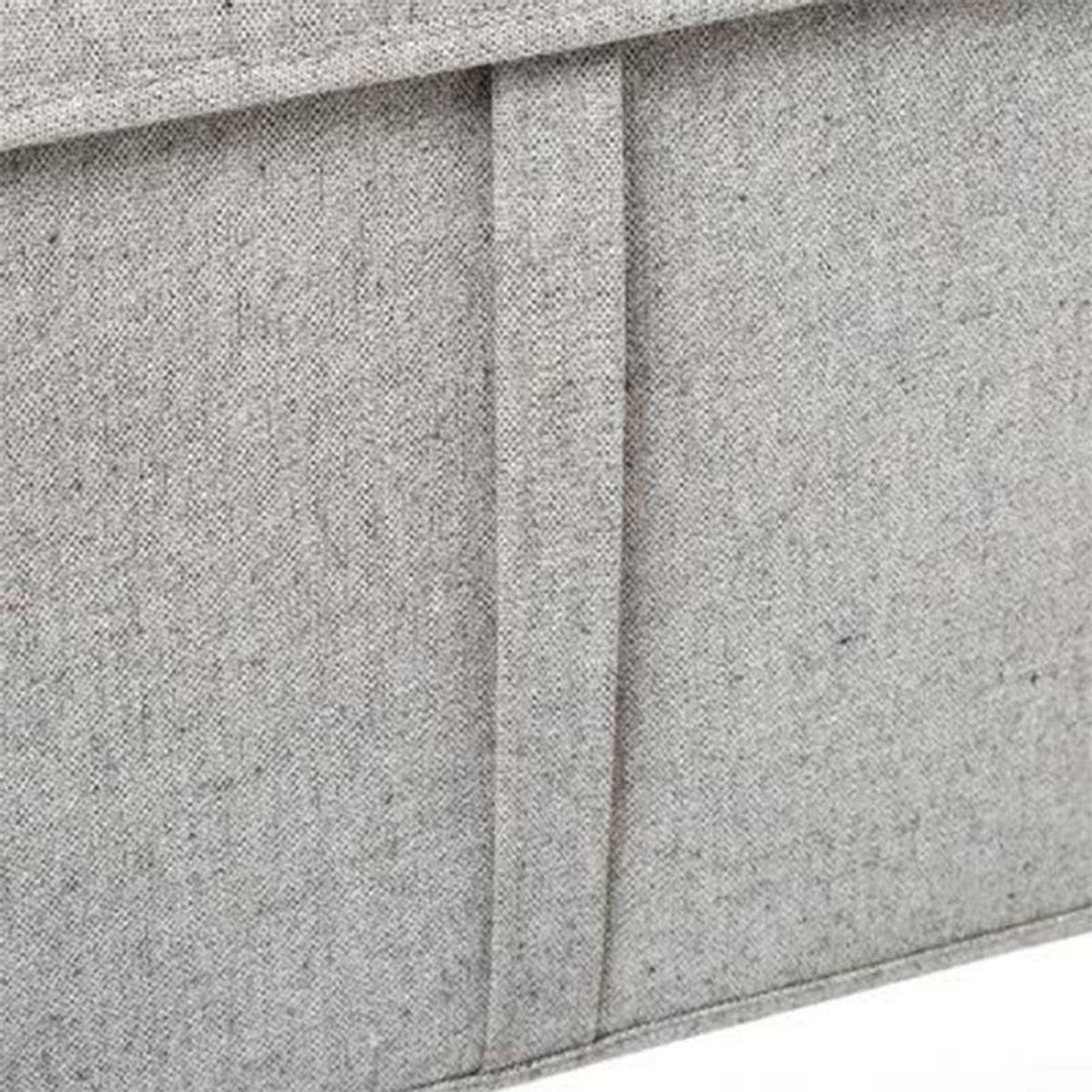  Boîte de Rangement  Couvercle  31x35cm Beige