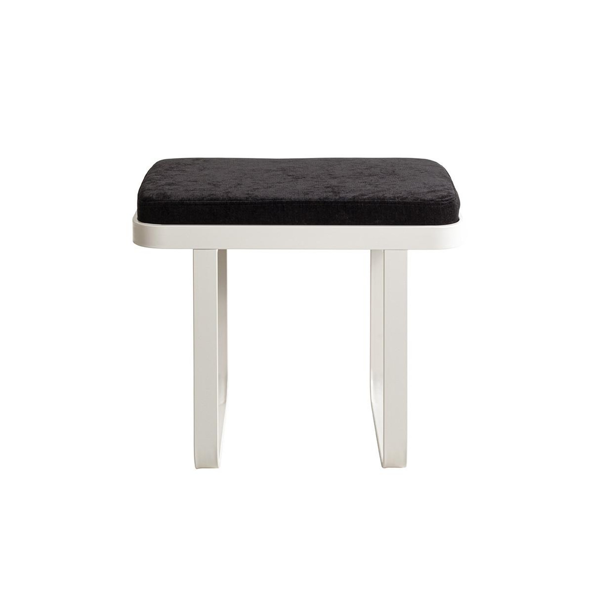 Voir la diapositive 2 : Paris Prix Banc design 1 place  dario  56cm noir