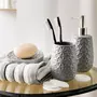 GUY LEVASSEUR Distributeur de savon en céramique gris MAGIC